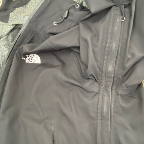 THE NORTH FACE Black Windbreaker Raincoat Jacket Medium - Picture 9 of 15